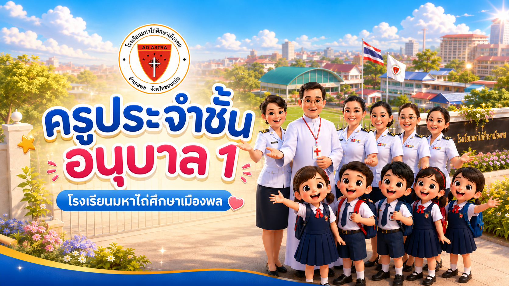 ครูประจำชั้นอนุบาล 1