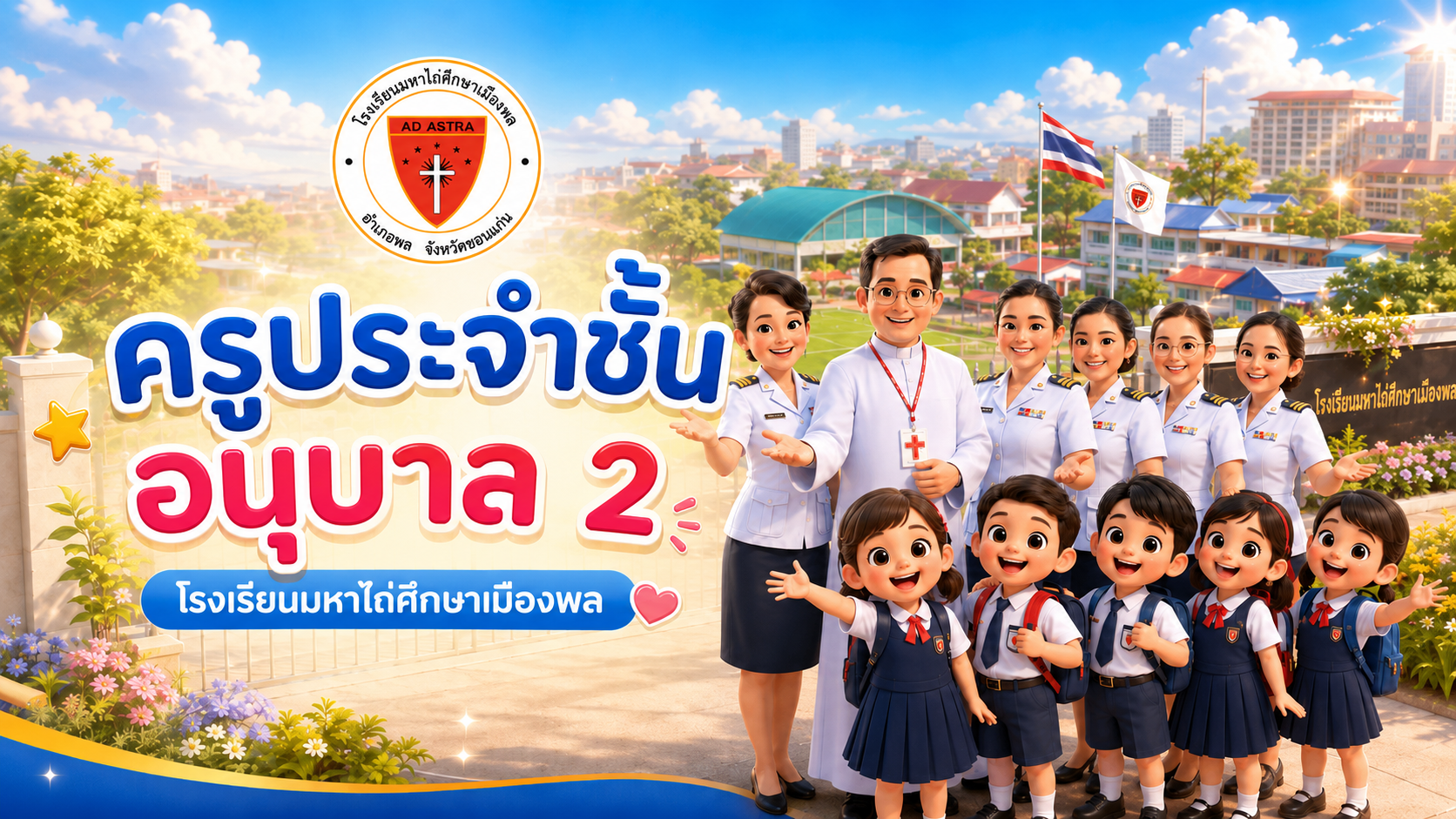 ครูประจำชั้นอนุบาล 2