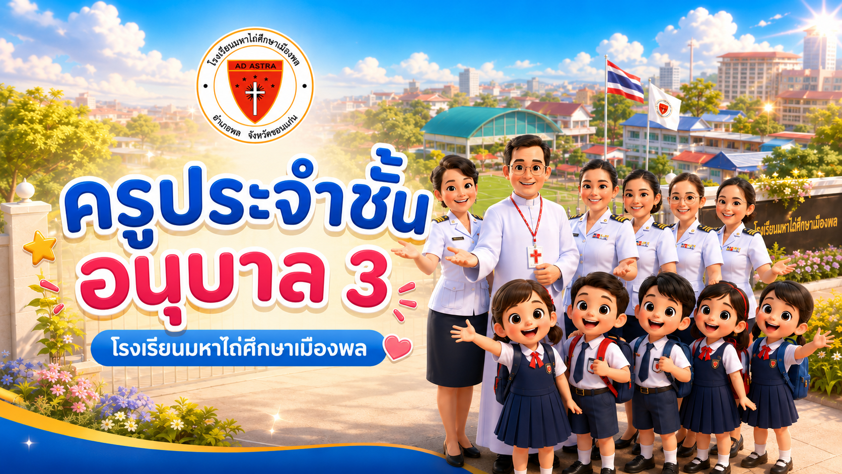 ครูประจำชั้นอนุบาล 3