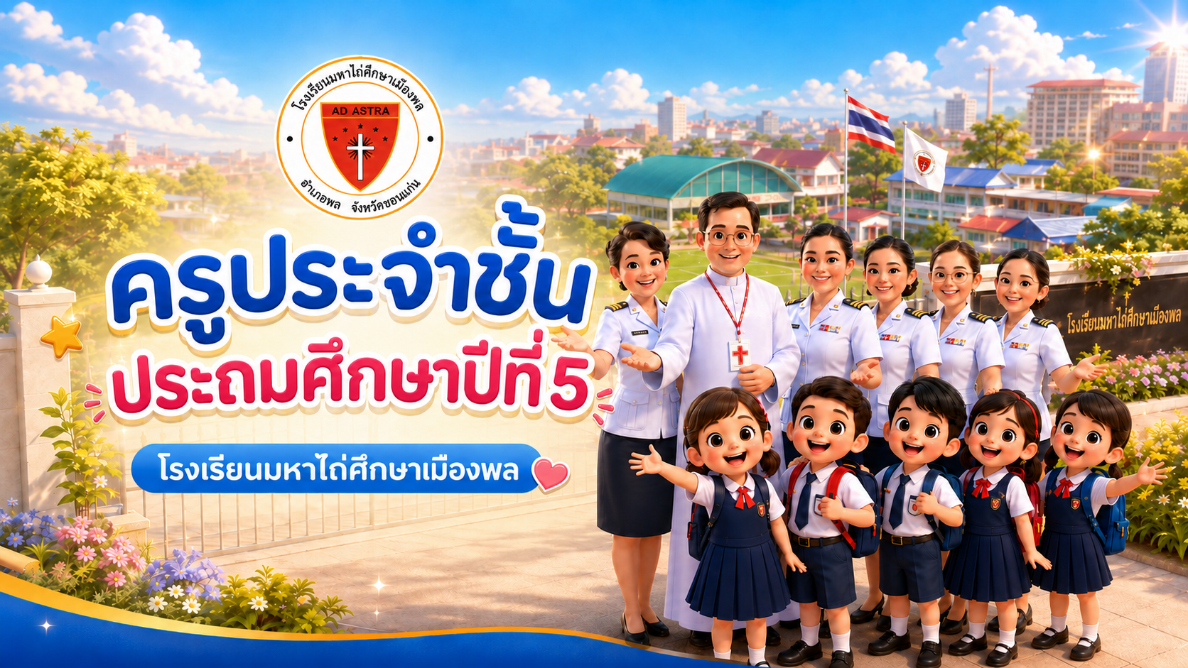 ครูประจำชั้นประถมศึกษาปีที่ 5