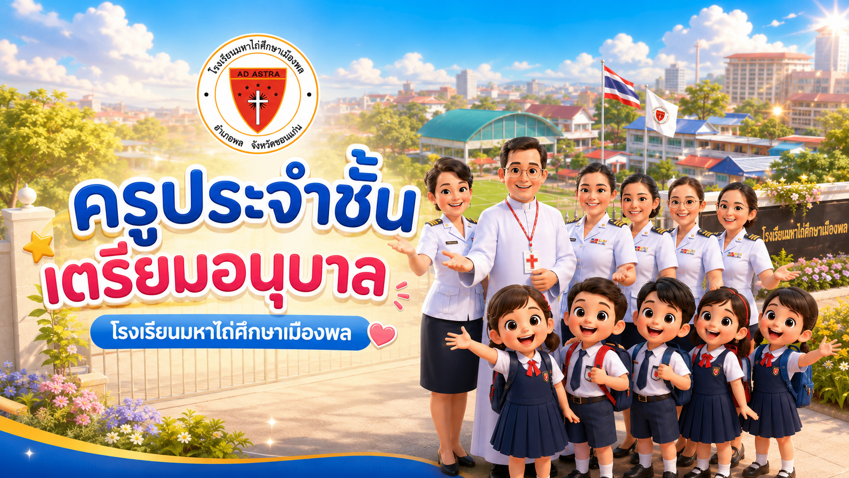 ครูประจำชั้นเตรียมอนุบาล
