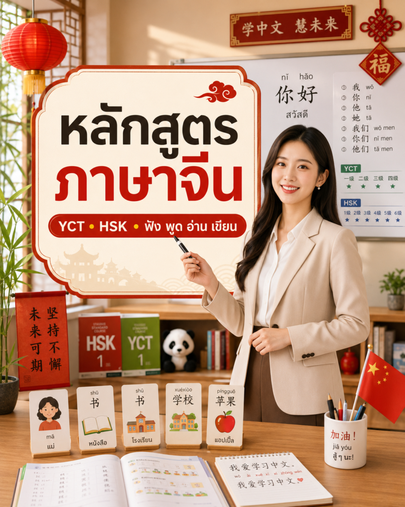หลักสูตรภาษาจีน